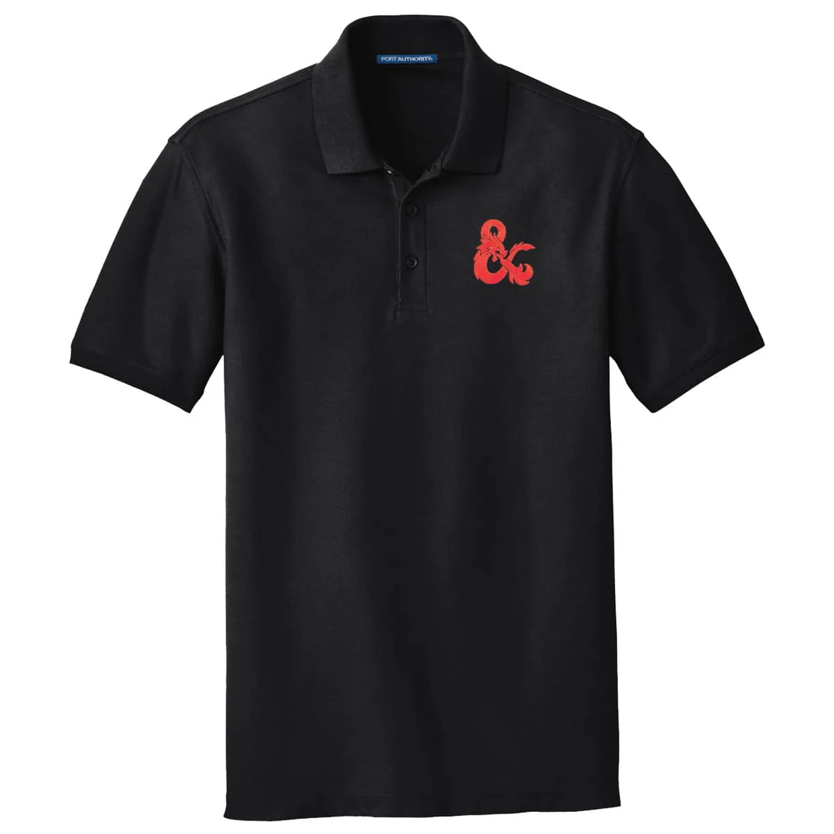 Dungeons & Dragons Evergreen Red Logo Polo Shirt - Image 2