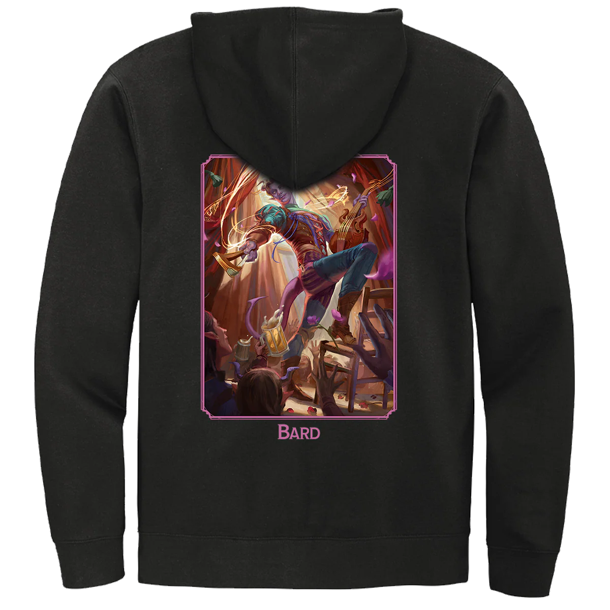 Dungeons & Dragons Class PoD - Hoodie - Bard - Image 2