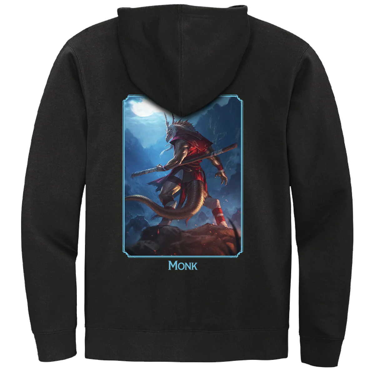 Dungeons & Dragons Class PoD - Hoodie - Monk - Image 2