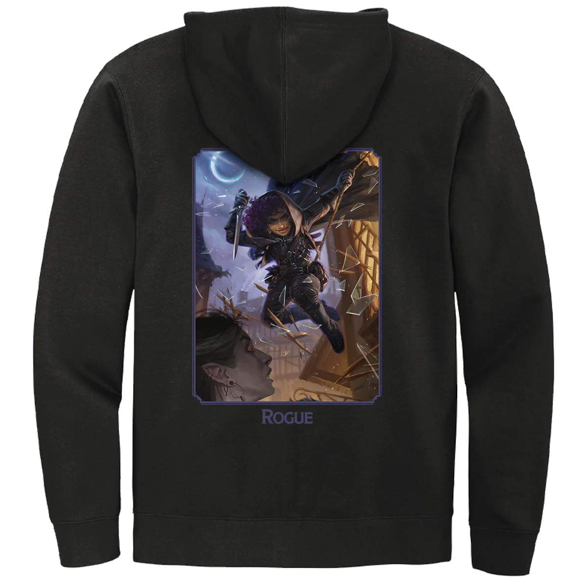 Dungeons & Dragons Class PoD - Hoodie - Rogue - Image 2