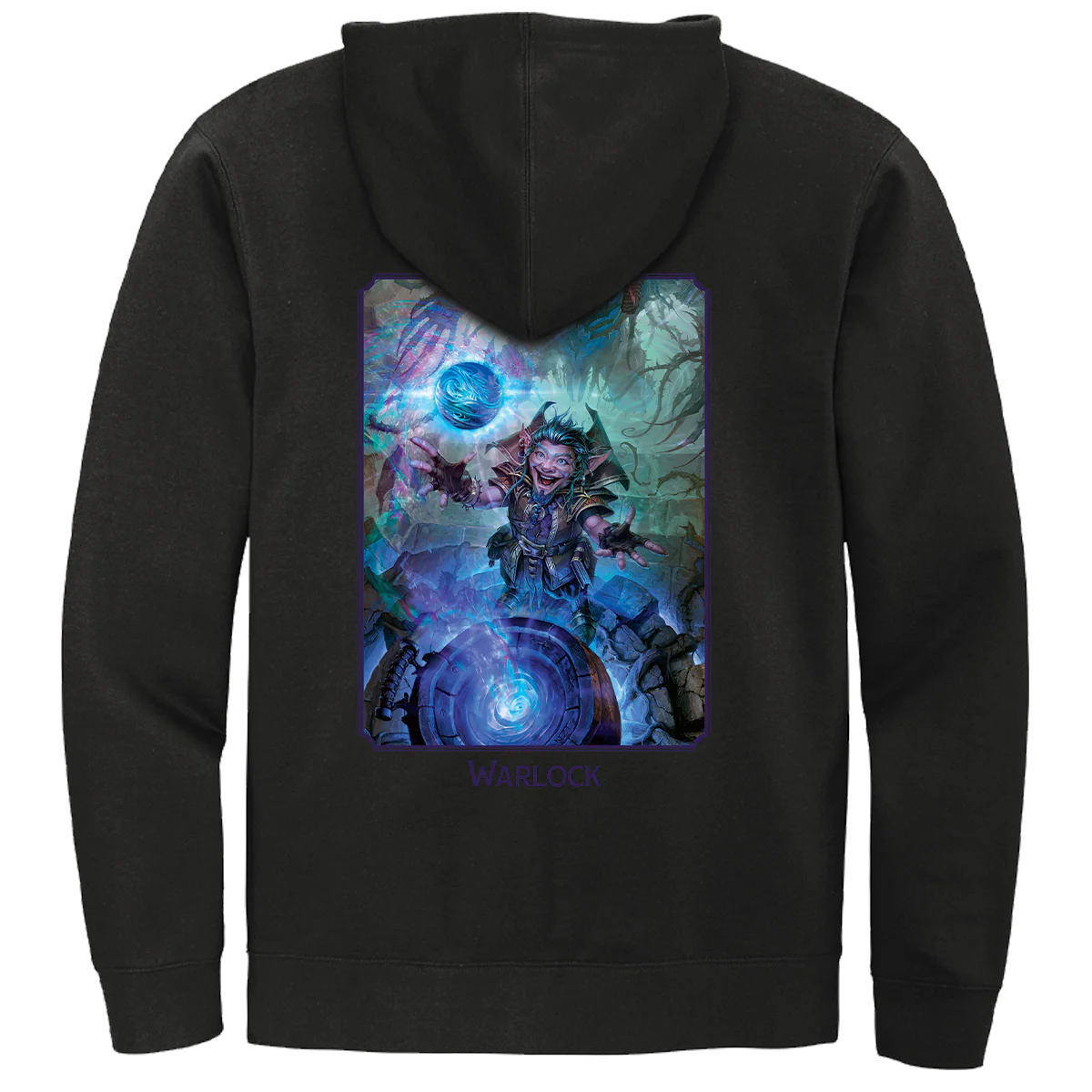 Dungeons & Dragons Class PoD - Hoodie - Warlock - Image 2