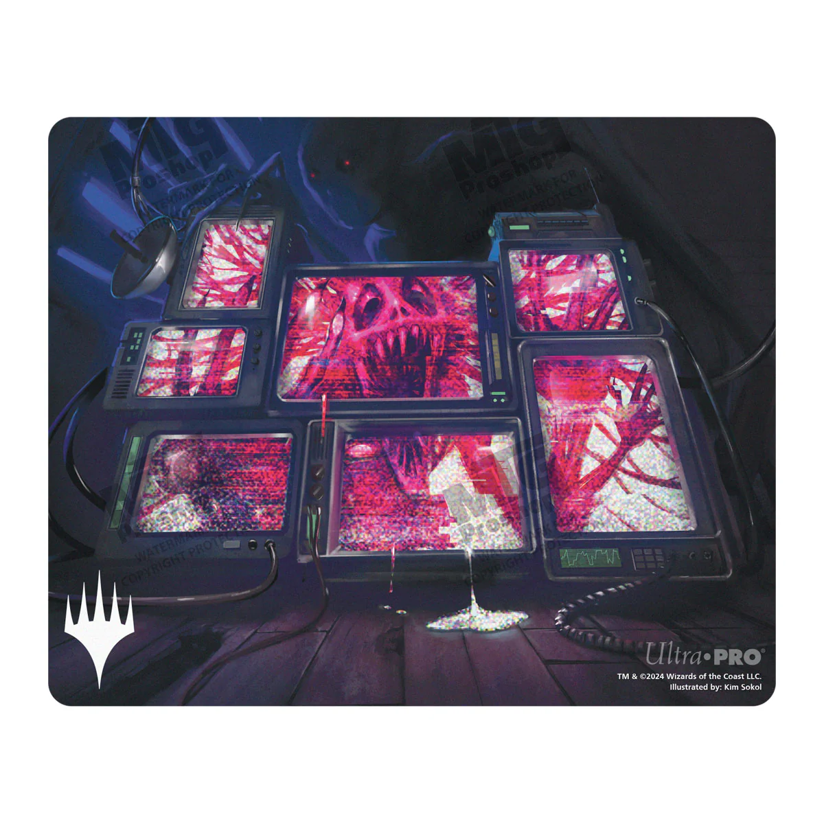 Duskmourn Cursed Recording Mousepad for Magic: The Gathering - Image 2
