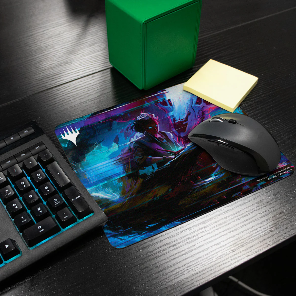 Duskmourn Demonic Counsel Mousepad for Magic: The Gathering