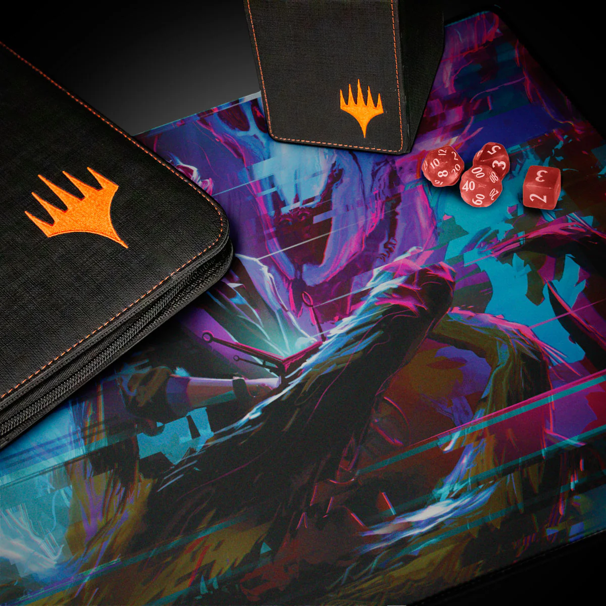 Duskmourn Demonic Counsel Playmat for Magic: The Gathering - Image 2