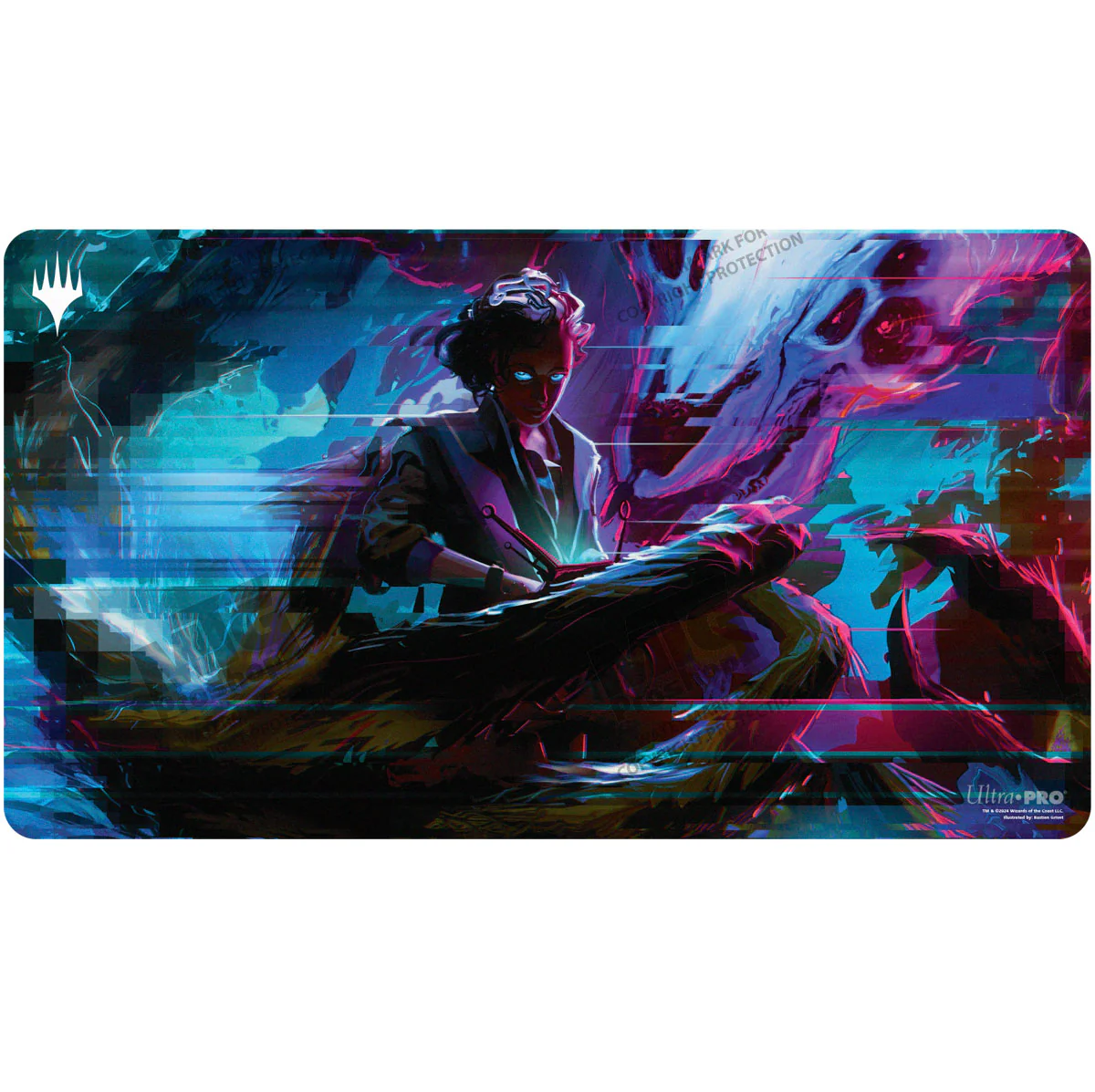 Duskmourn Demonic Counsel Playmat for Magic: The Gathering - Image 3