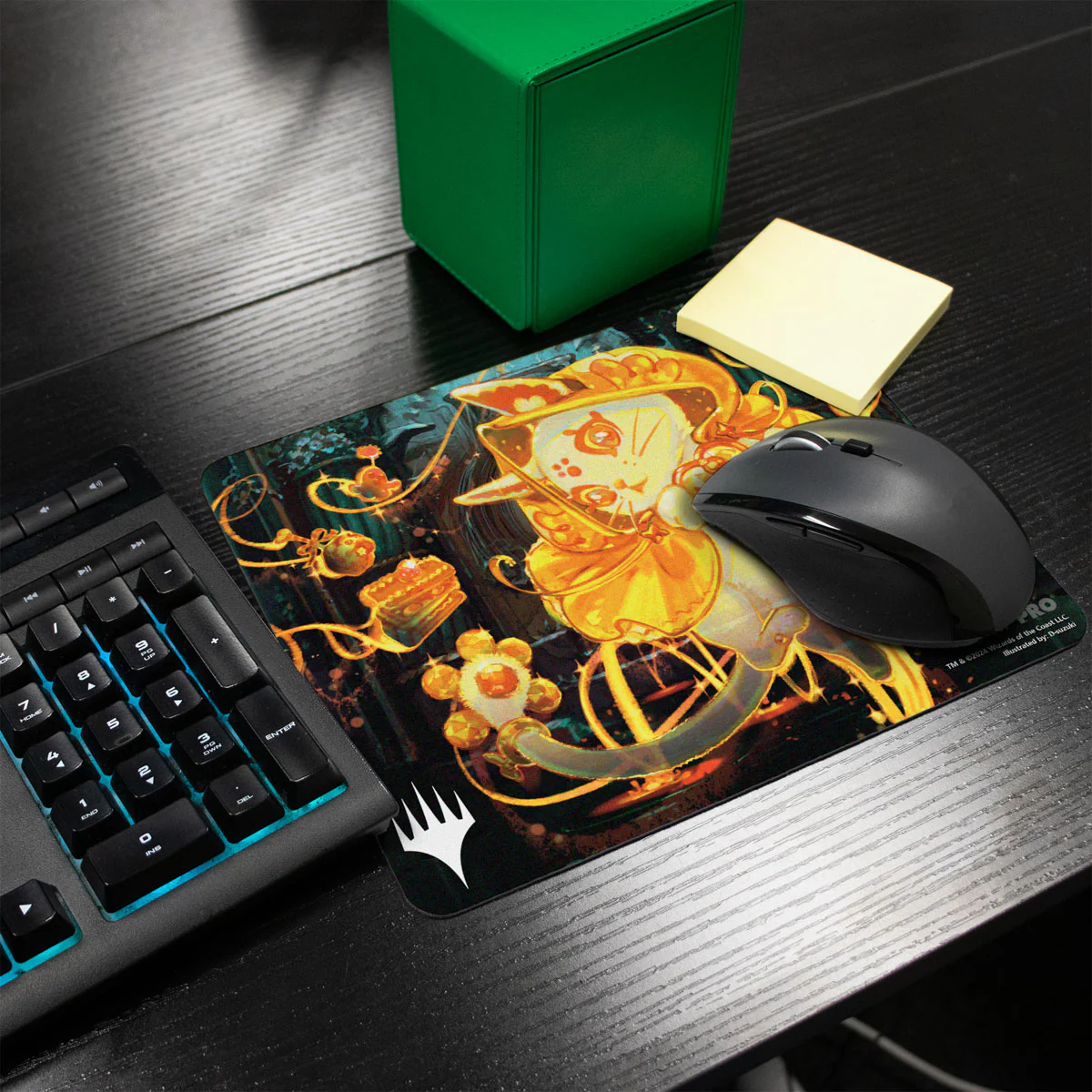 Duskmourn Enduring Curiosity Mousepad for Magic: The Gathering