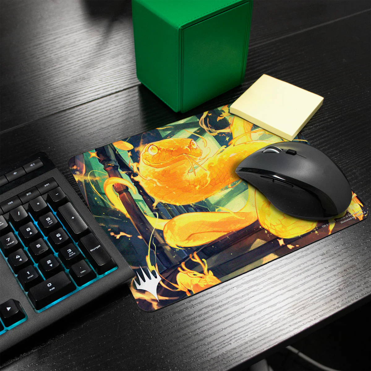 Duskmourn Enduring Tenacity Mousepad for Magic: The Gathering
