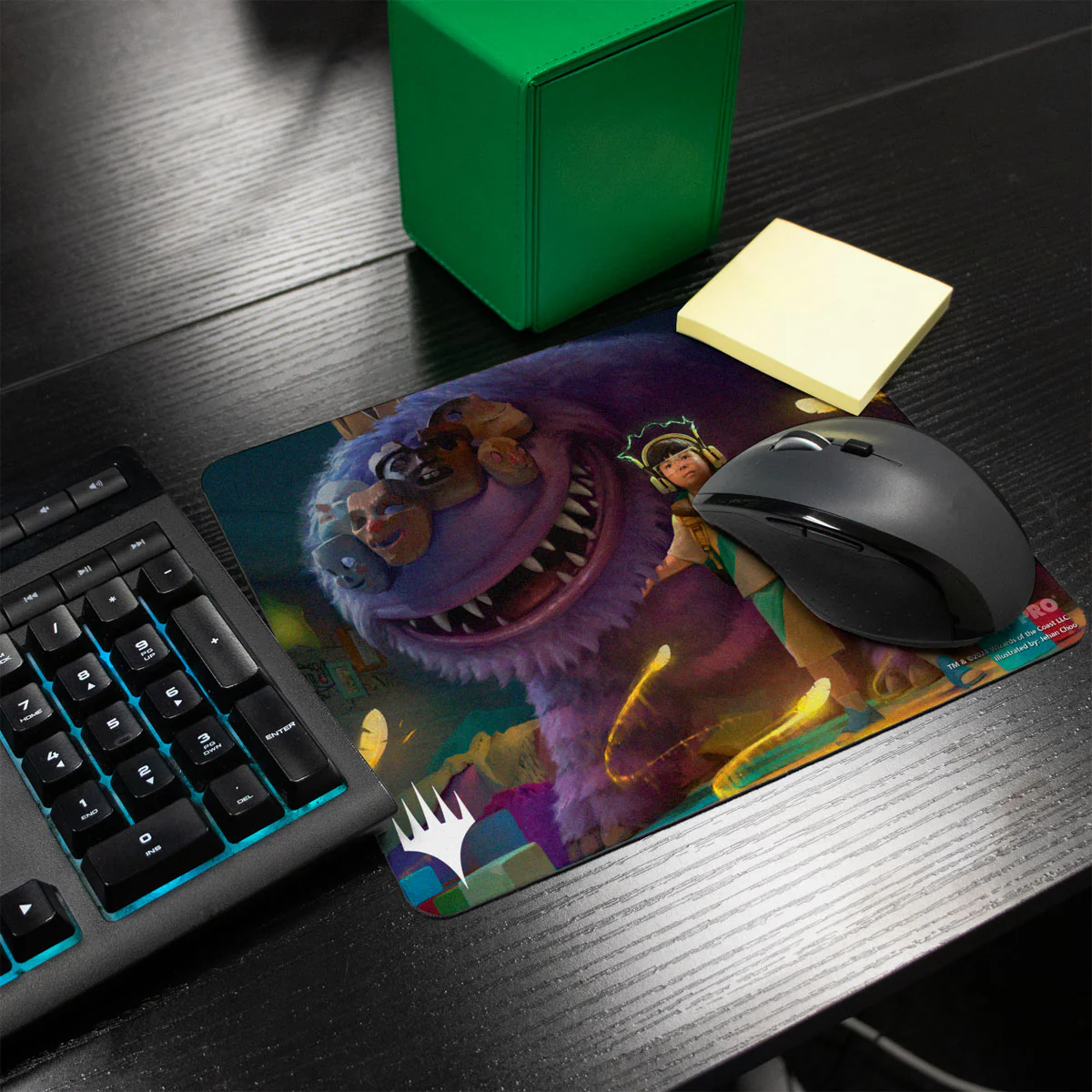 Duskmourn Toby, Beastie Befriender Mousepad for Magic: The Gathering