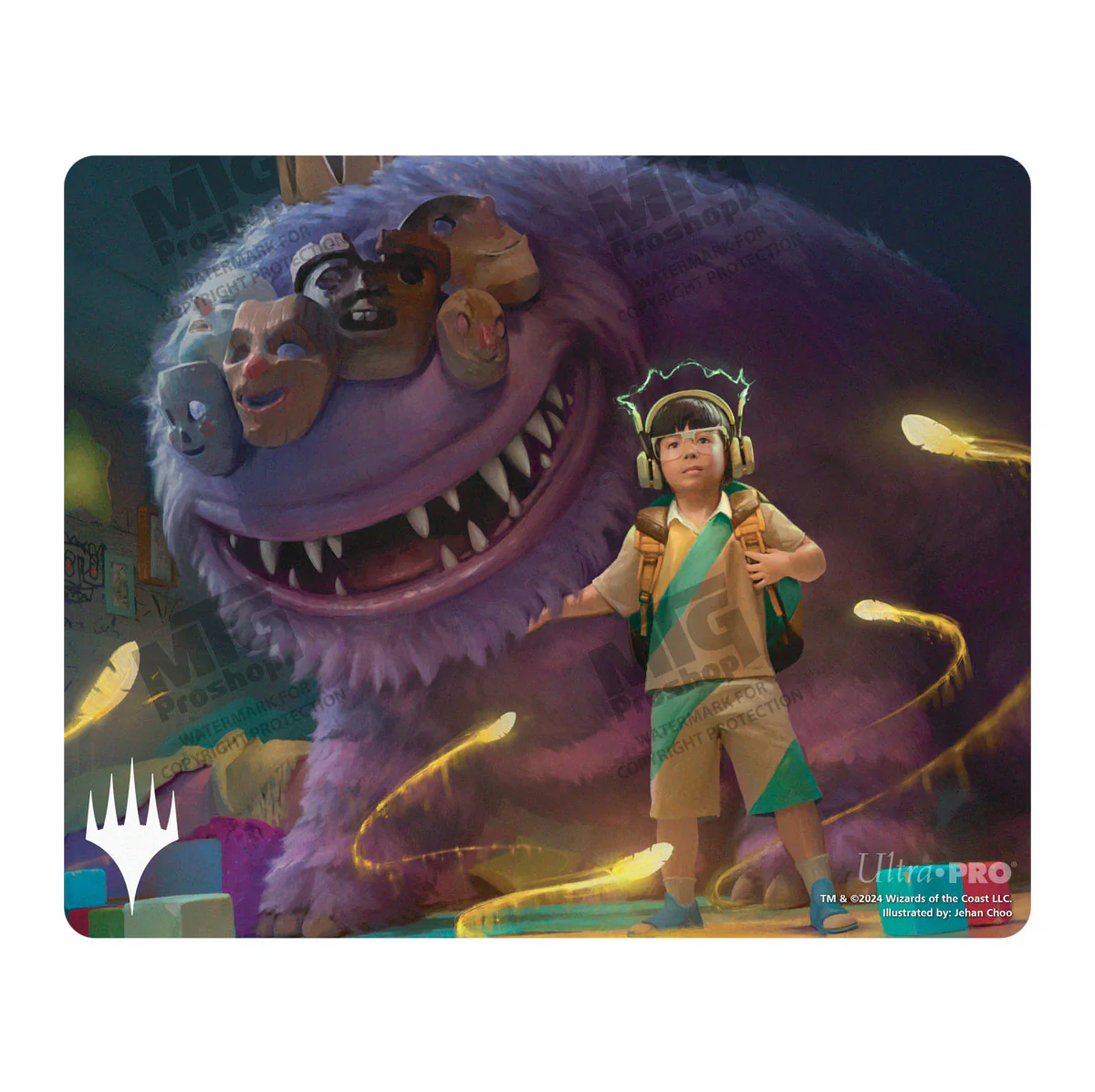 Duskmourn Toby, Beastie Befriender Mousepad for Magic: The Gathering - Image 2