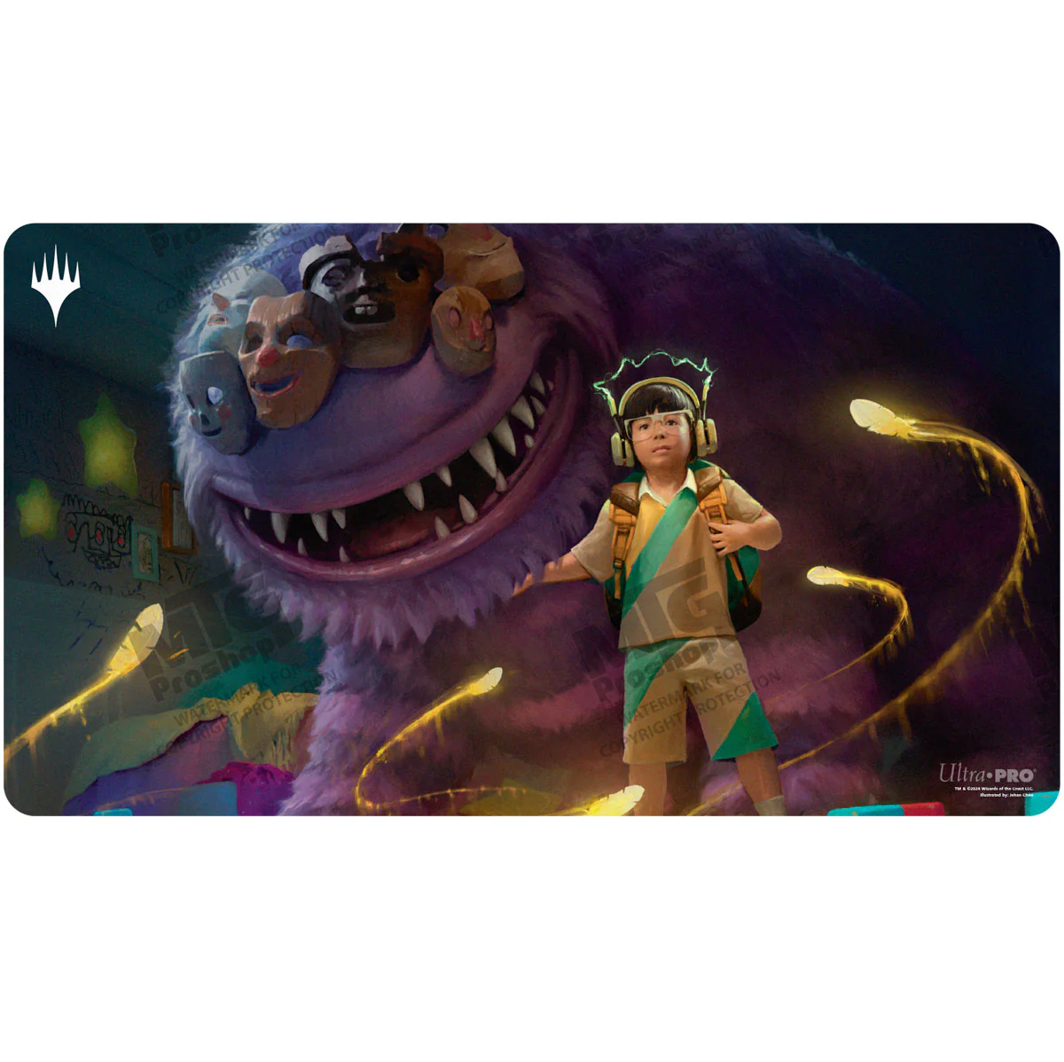 Duskmourn Toby, Beastie Befriender Playmat for Magic: The Gathering - Image 3