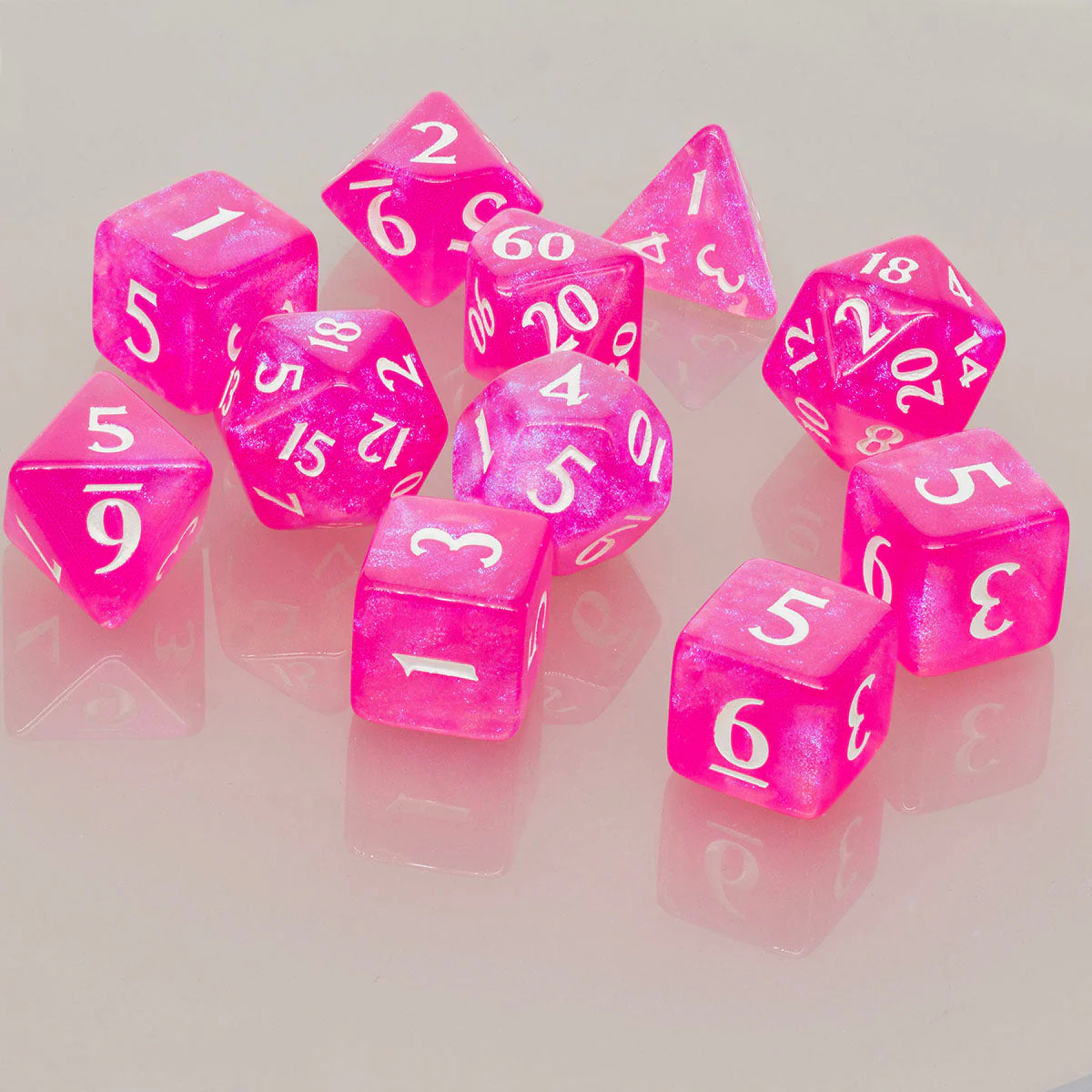 Eclipse Acrylic RPG Dice Set (11ct) - Image 11