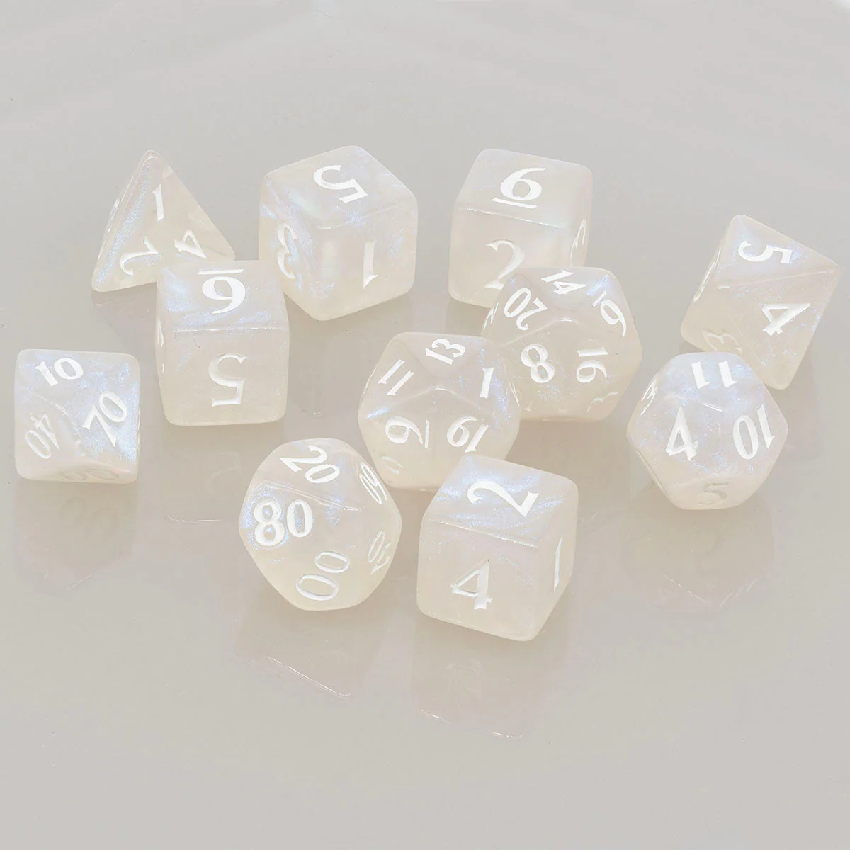 Eclipse Acrylic RPG Dice Set (11ct) - Image 13