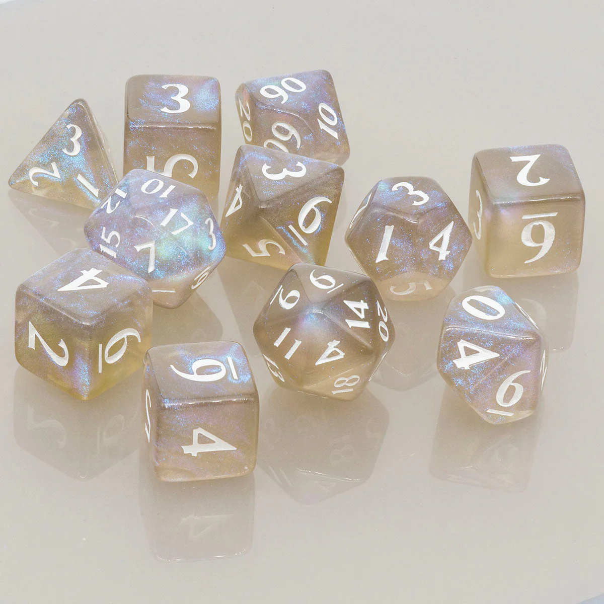Eclipse Acrylic RPG Dice Set (11ct) - Image 14