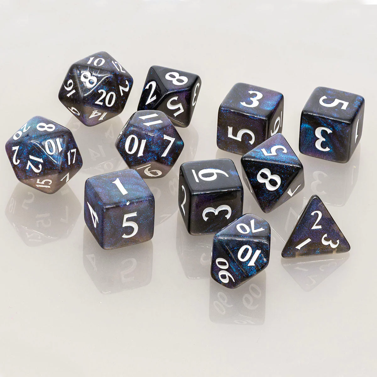 Eclipse Acrylic RPG Dice Set (11ct) - Image 15