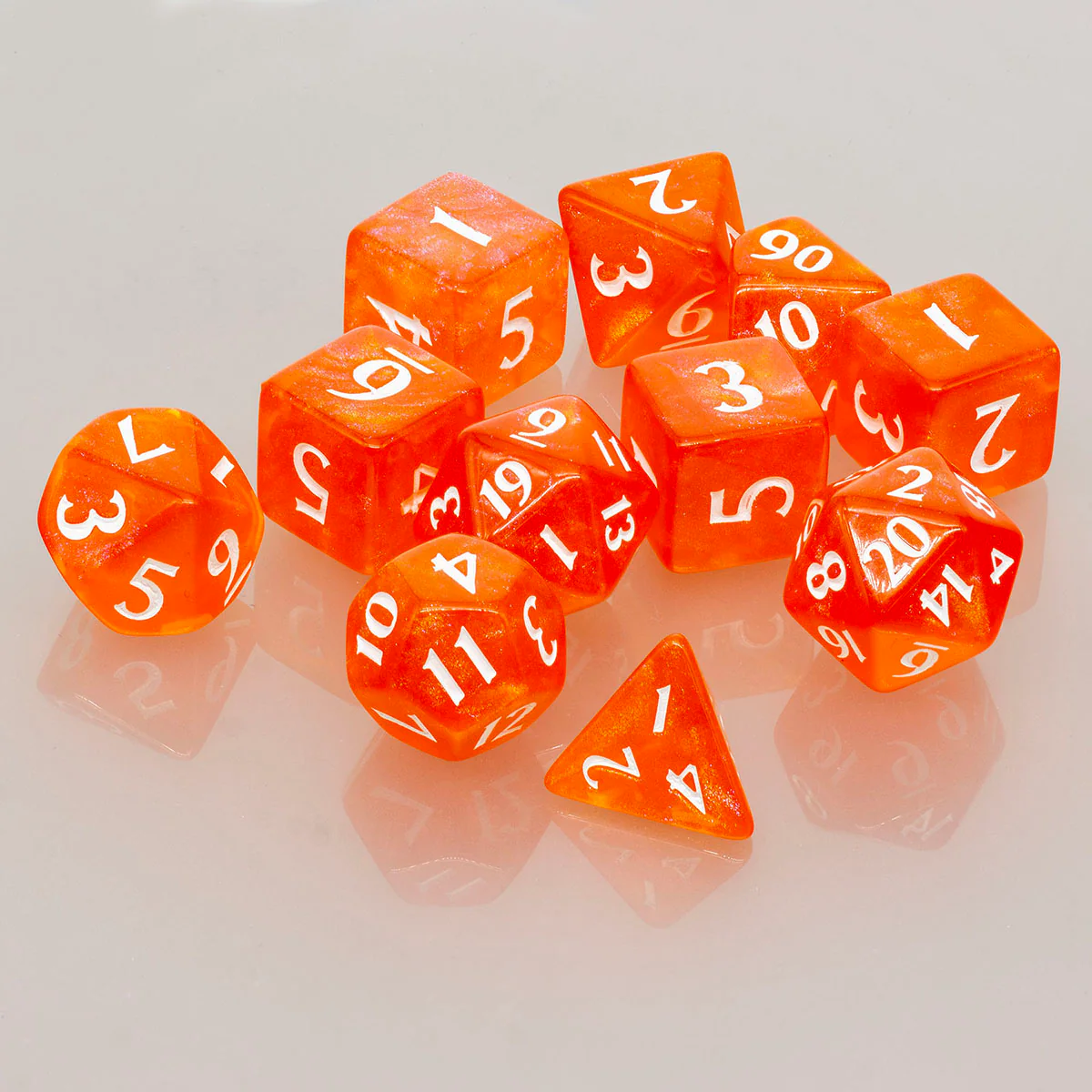 Eclipse Acrylic RPG Dice Set (11ct) - Image 7