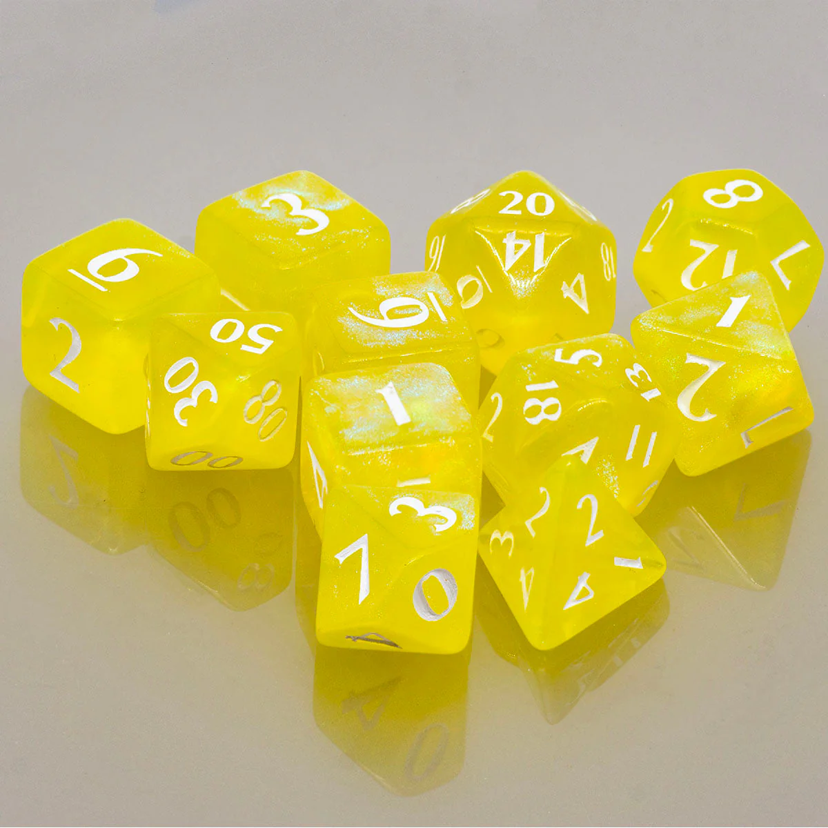 Eclipse Acrylic RPG Dice Set (11ct) - Image 8
