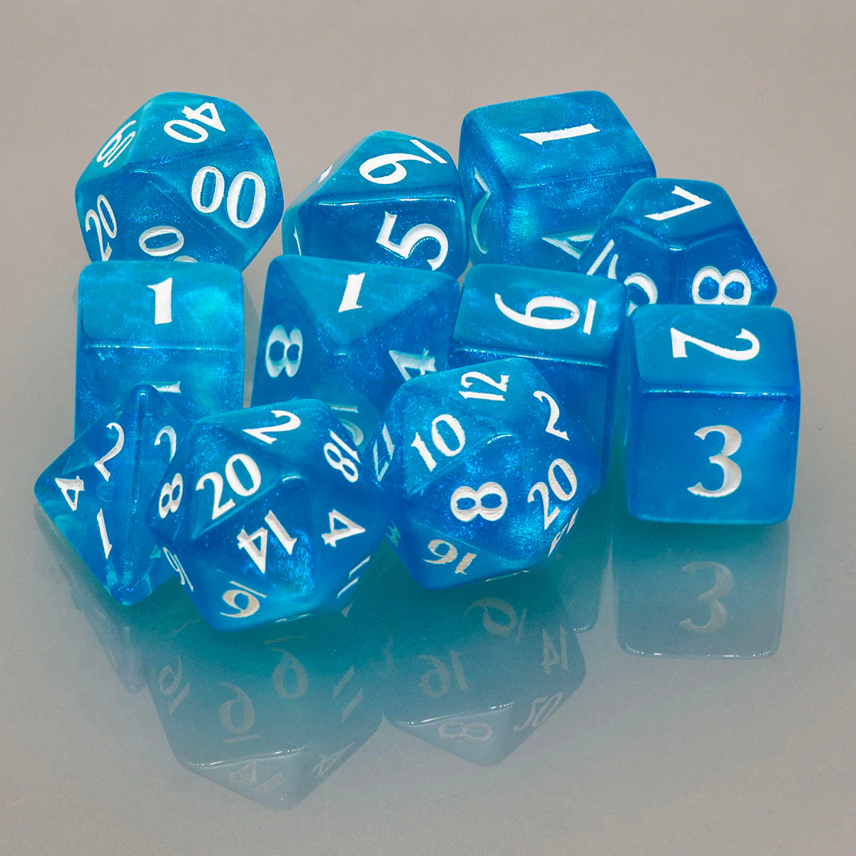Eclipse Acrylic RPG Dice Set (11ct) - Image 9