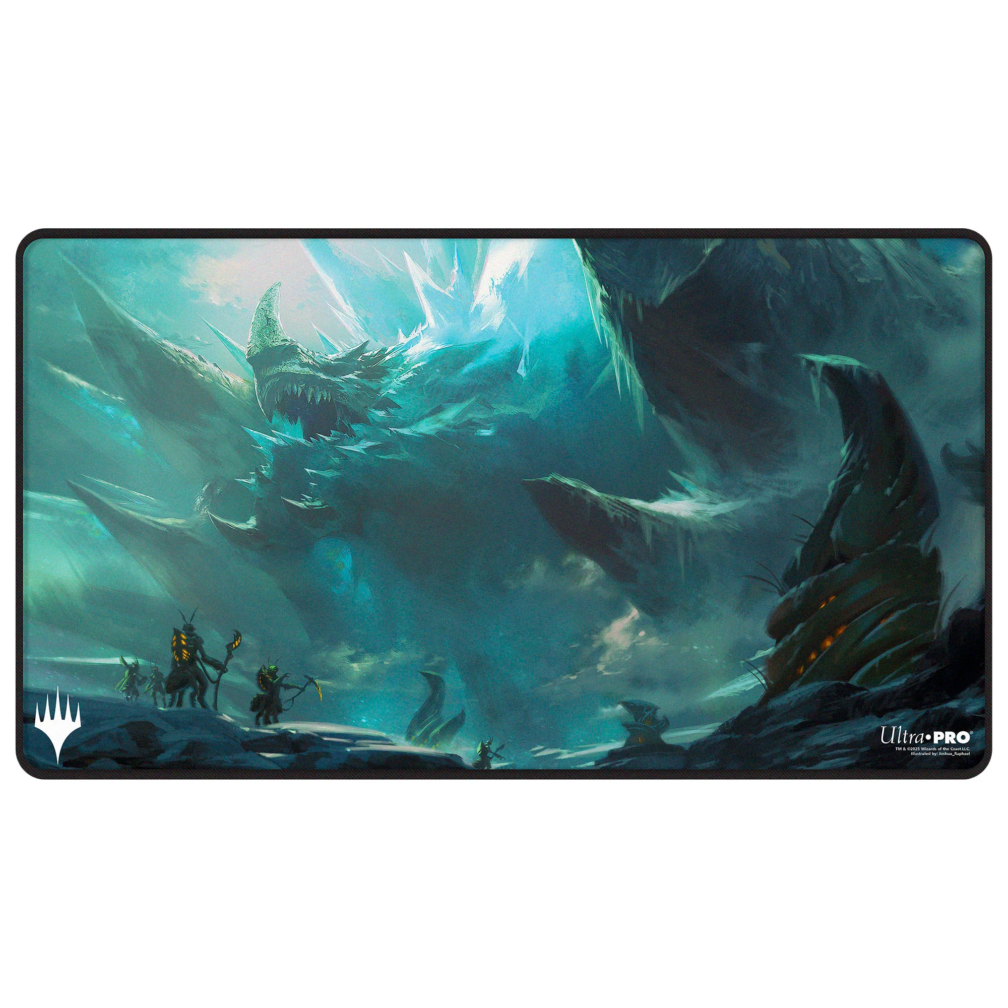 Edge of Eternities - Black Stitched Playmat - Baloth Prime - Joshua Raphael - Image 2