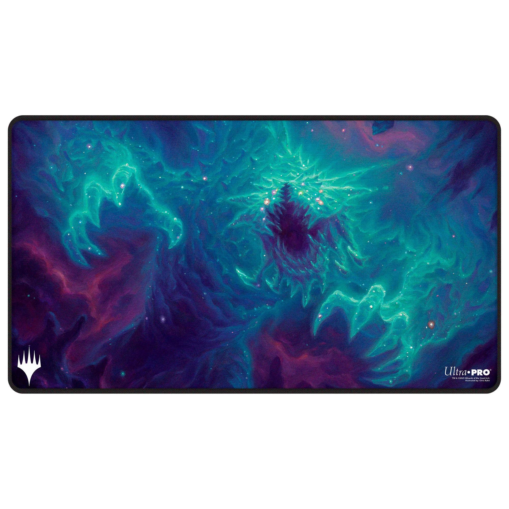Edge of Eternities - Black Stitched Playmat - Cosmogoyf - Chris Rahn - Image 2