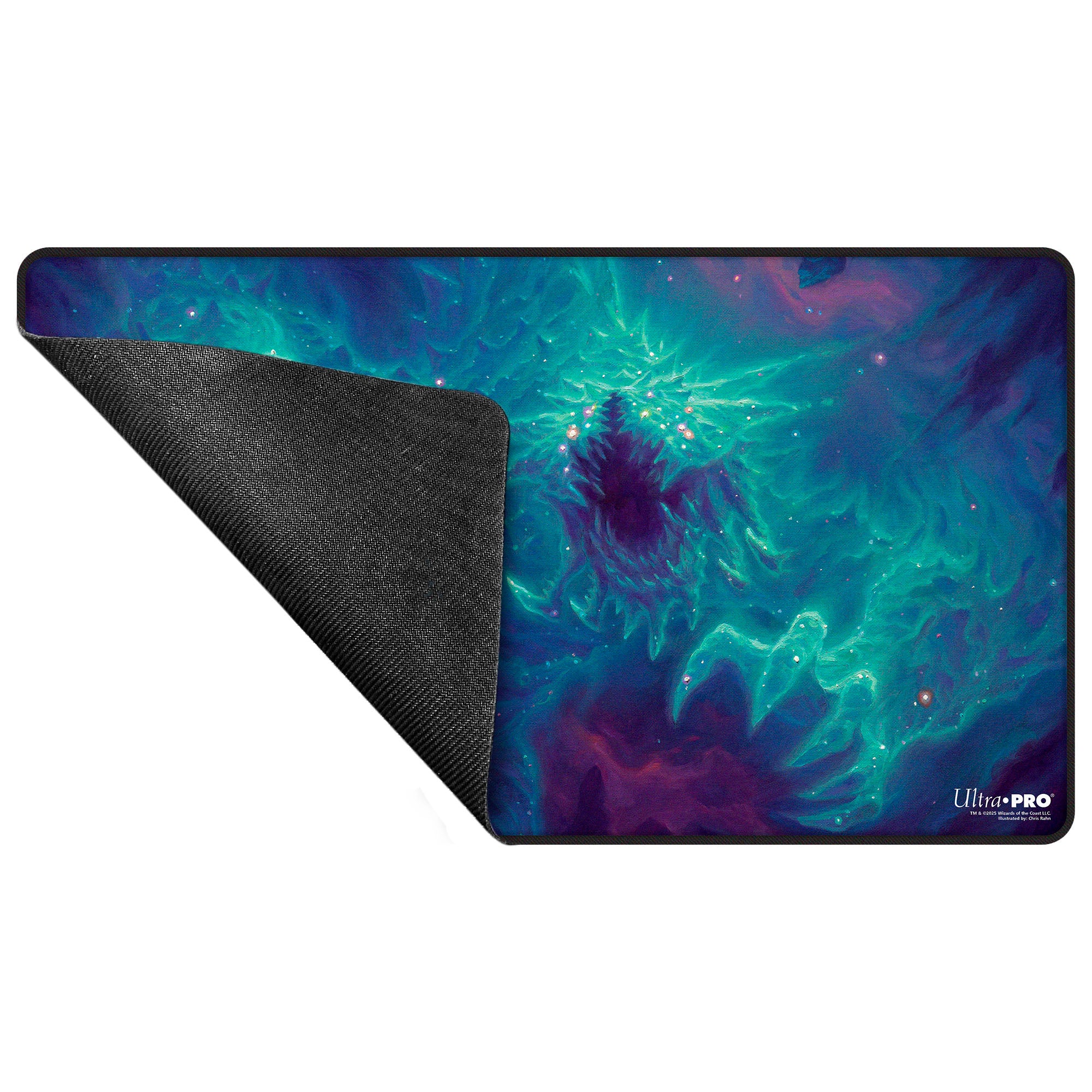 Edge of Eternities - Black Stitched Playmat - Cosmogoyf - Chris Rahn - Image 3