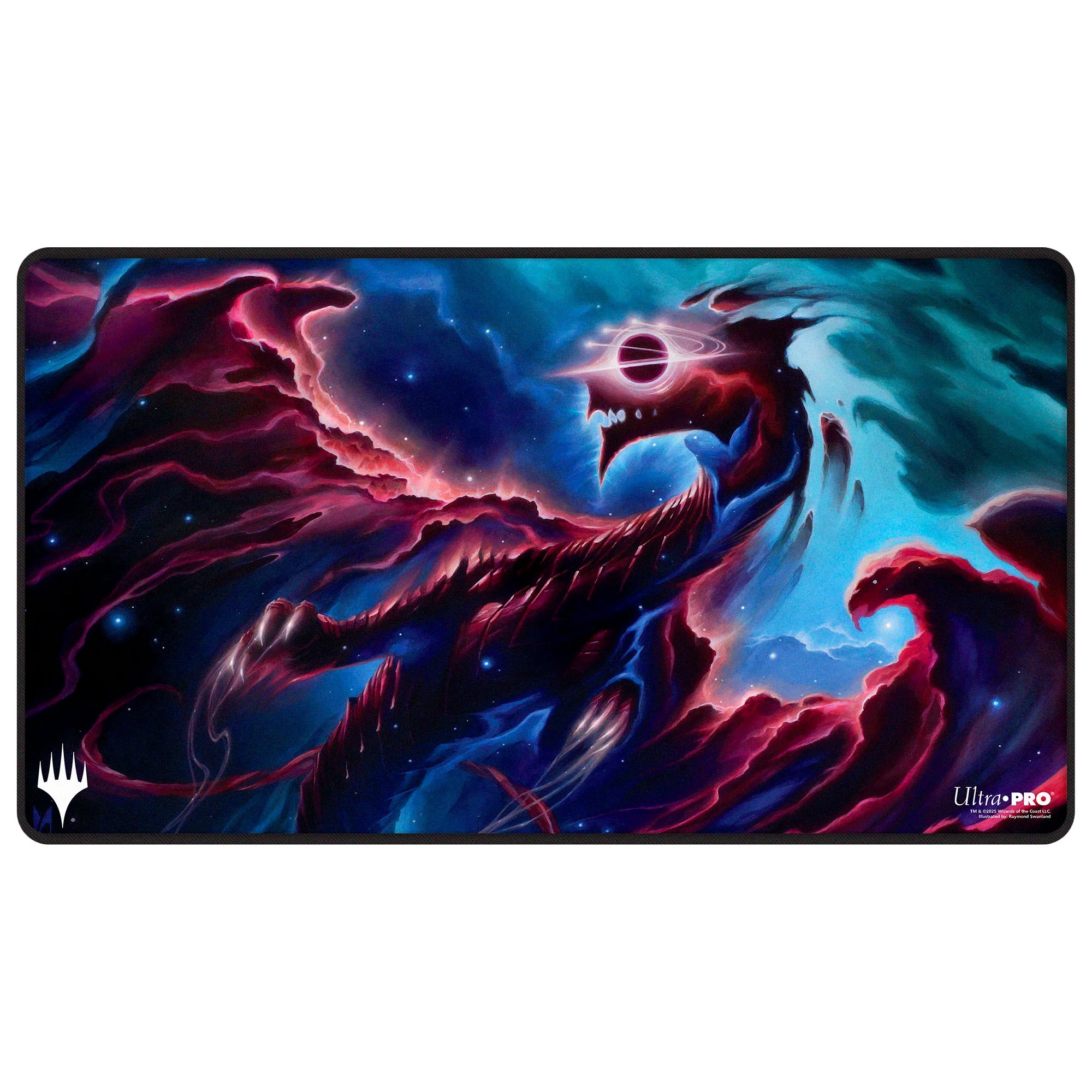 Edge of Eternities - Black Stitched Playmat - Nova Hellkite - Raymond Swanland - Image 2