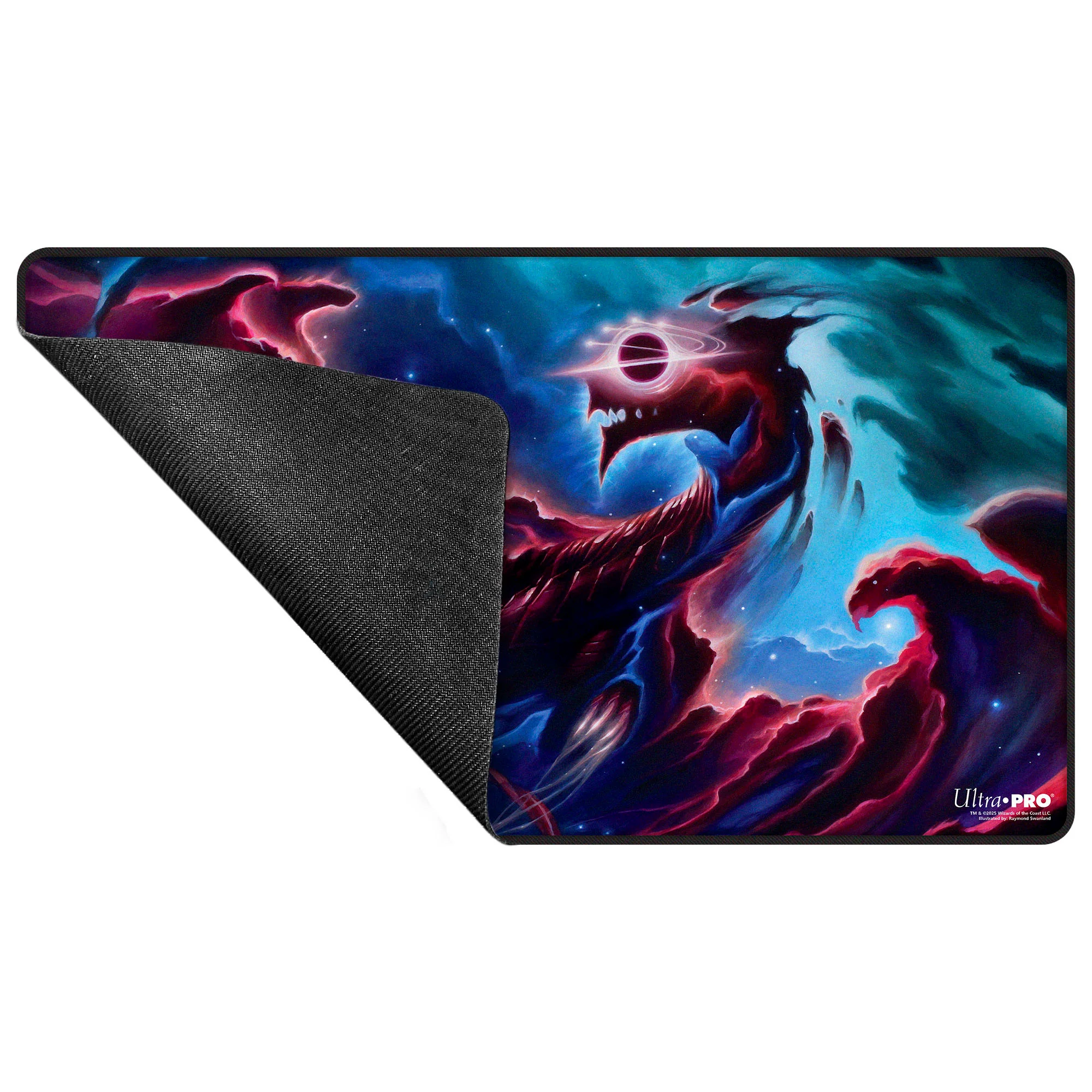 Edge of Eternities - Black Stitched Playmat - Nova Hellkite - Raymond Swanland - Image 3