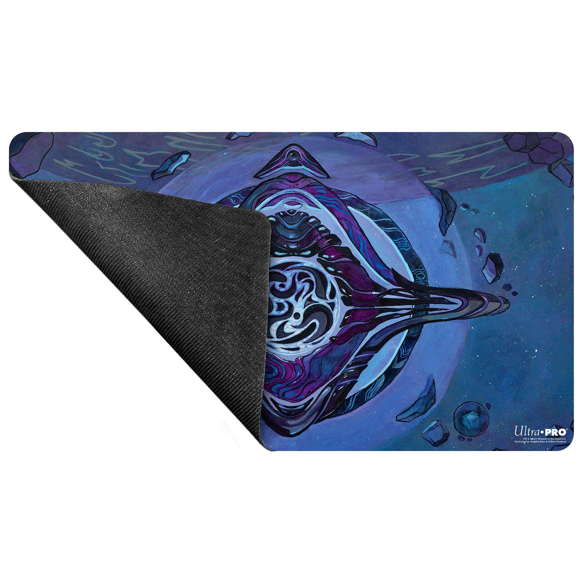 Edge of Eternities - Playmat - Archenemy’s Charm - Brigitte Roka & Clifton Stommel - Image 3