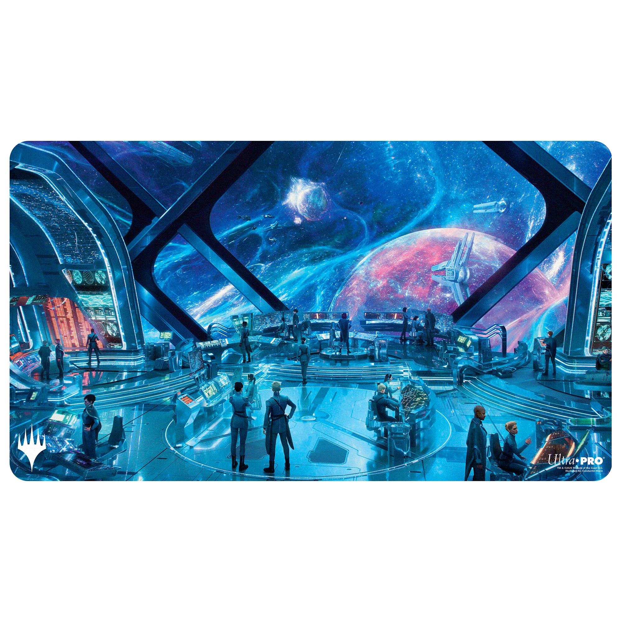Edge of Eternities - Playmat - Command Bridge - Constantin Marin - Image 2