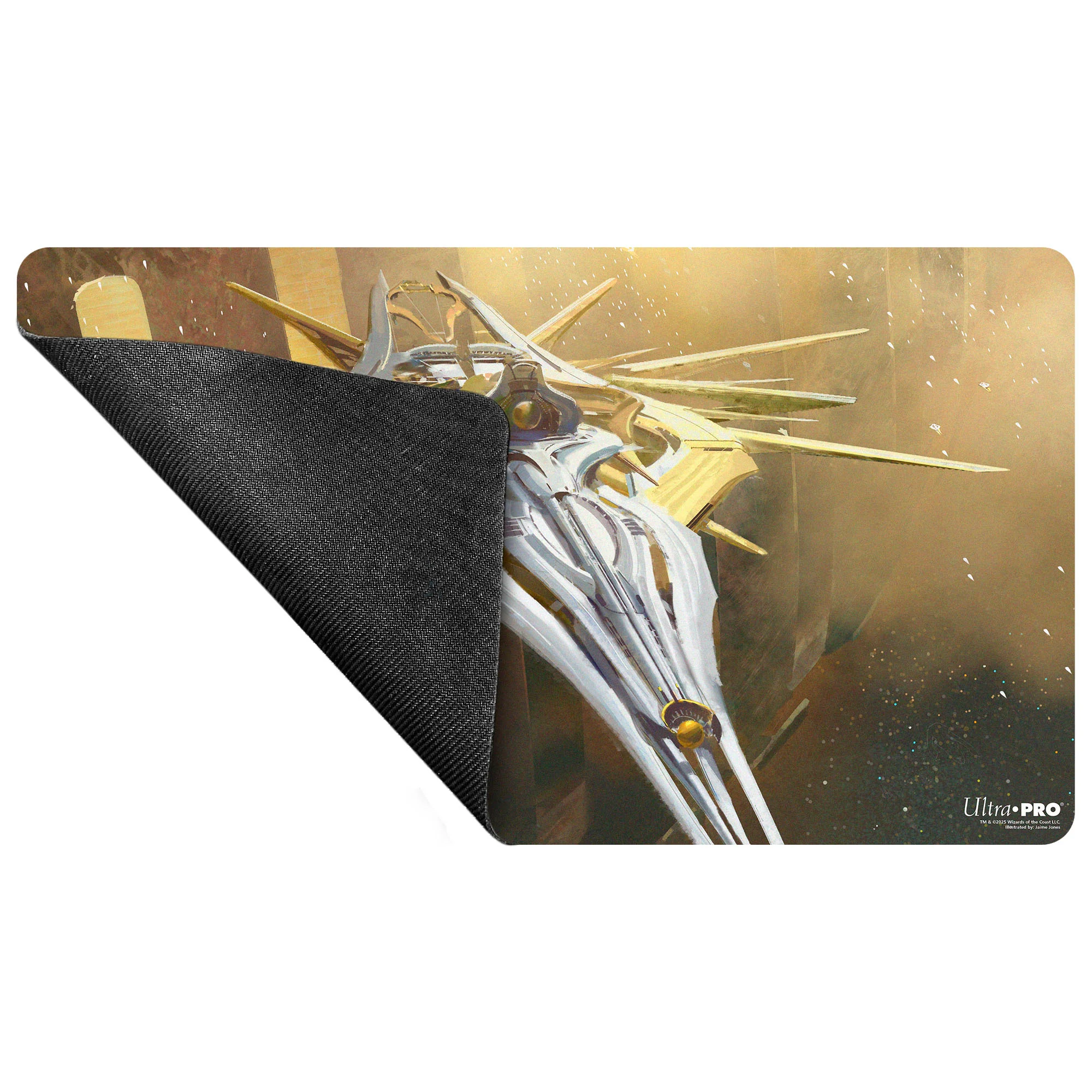 Edge of Eternities - Playmat - Dawnsire, Sunstar Dreadnought - Jaime Jones - Image 3