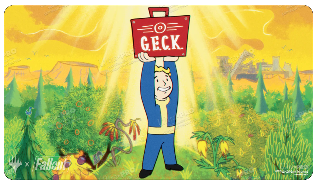 Fallout® Crucible of Worlds Standard Gaming Playmat for Magic: The Gathering