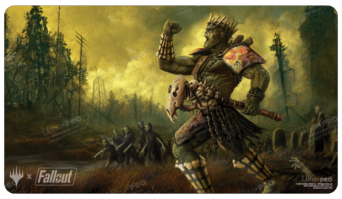 Fallout® Grave Titan Standard Gaming Playmat for Magic: The Gathering
