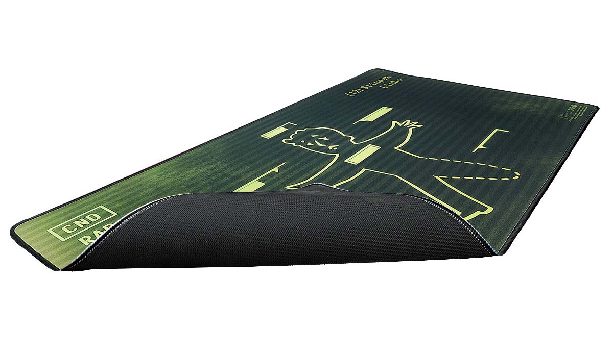 Fallout® Inventory Management Black Stitched Standard Gaming Playmat for Magic: The Gathering - Image 2