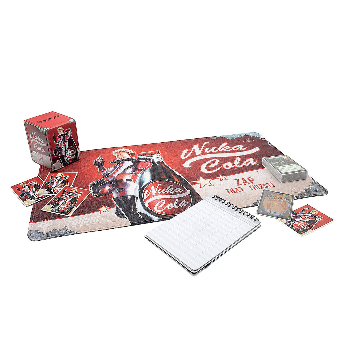 Fallout® Nuka-Cola Pinup Holofoil Standard Gaming Playmat for Magic: The Gathering - Image 4