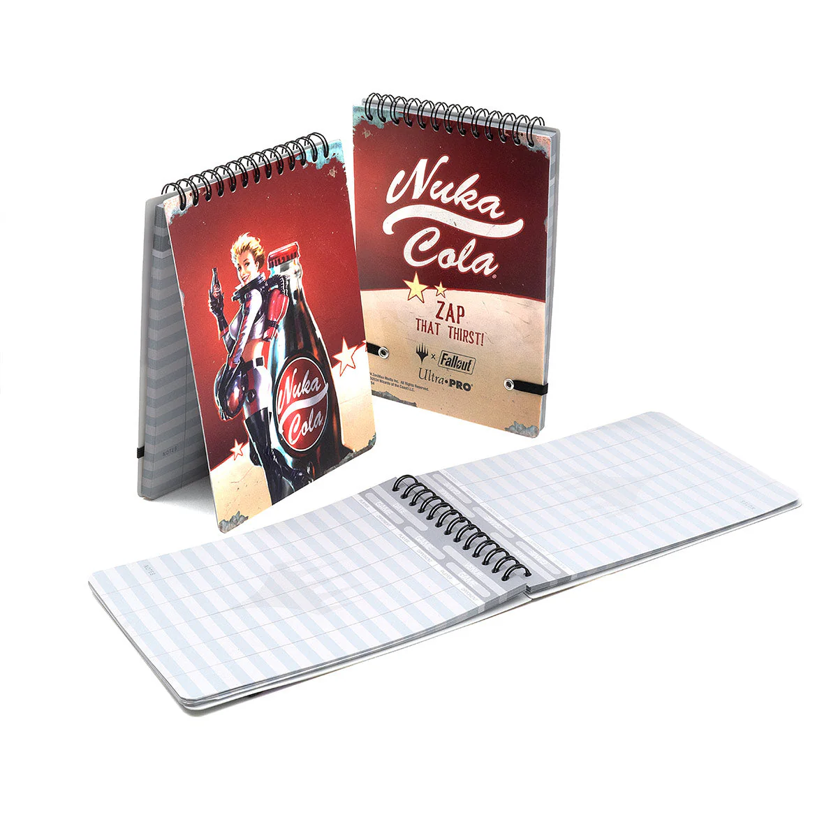 Fallout® Nuka-Cola Pinup Spiral Life Pad for Magic: The Gathering - Image 2