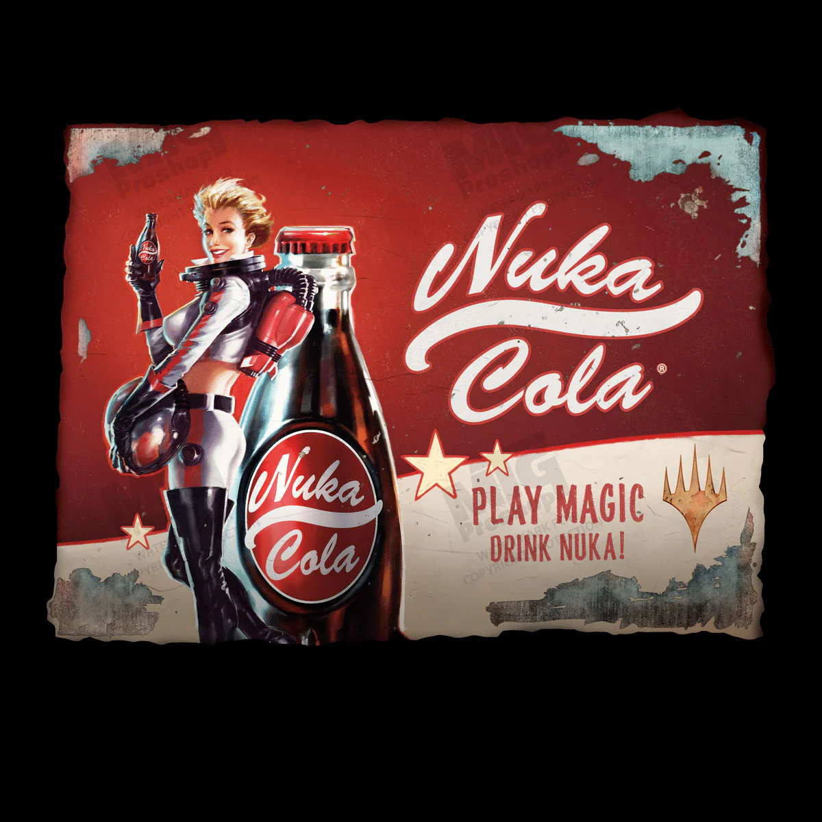 Fallout Nuka-Cola T-Shirt for Magic: The Gathering - Image 2