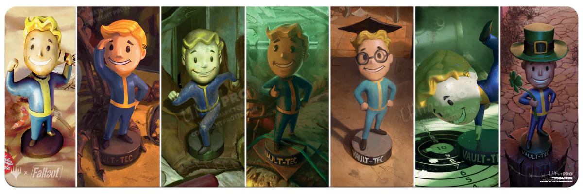 Fallout® S.P.E.C.I.A.L. Bobbleheads 8ft Table Playmat for Magic: The Gathering