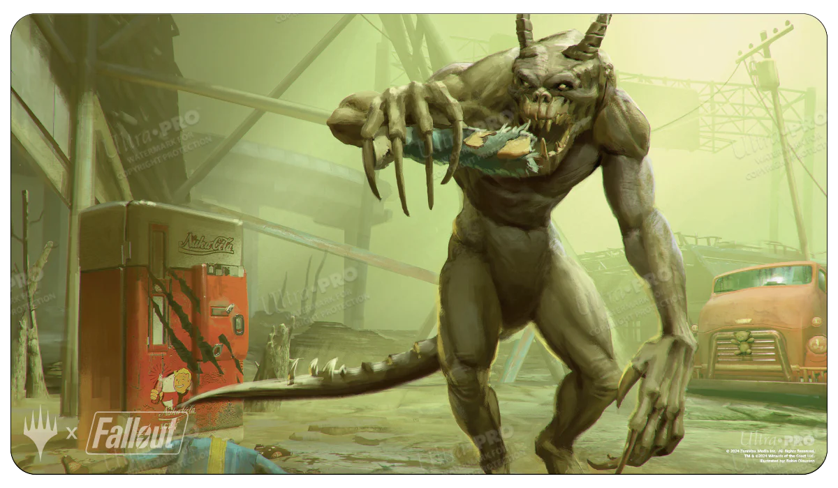 Fallout® Tarmogoyf Standard Gaming Playmat for Magic: The Gathering