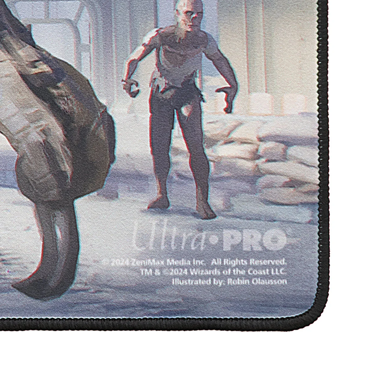 Fallout® V.A.T.S. Black Stitched Standard Gaming Playmat for Magic: The Gathering - Image 3