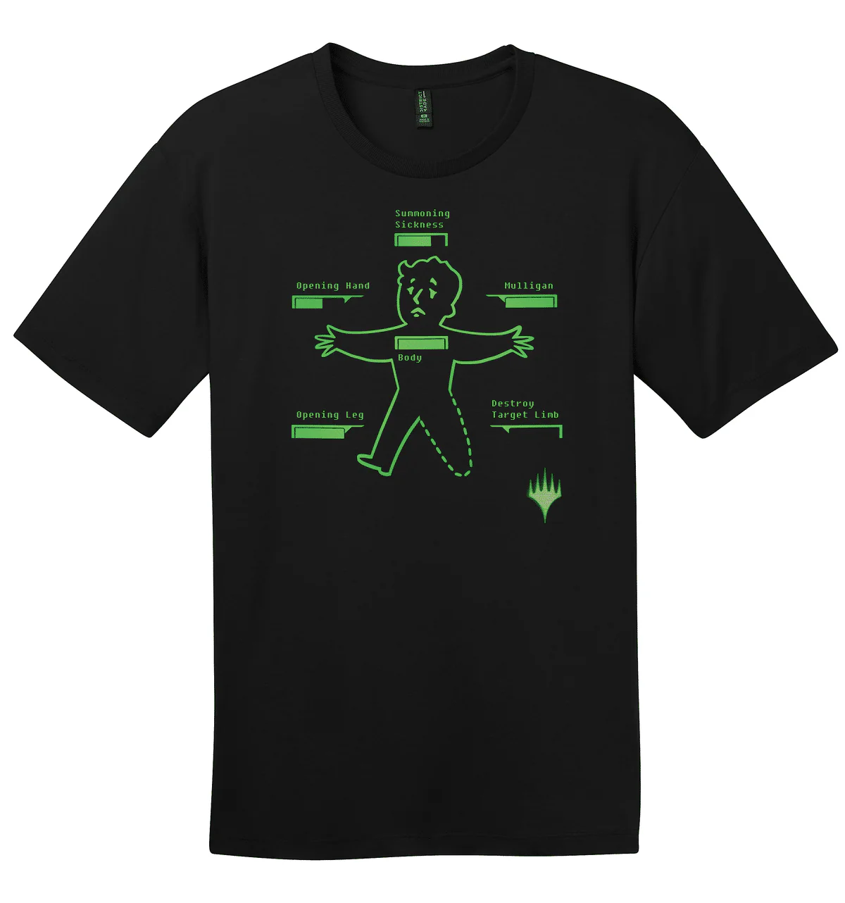 Fallout Inventory Management T-Shirt for Magic: The Gathering