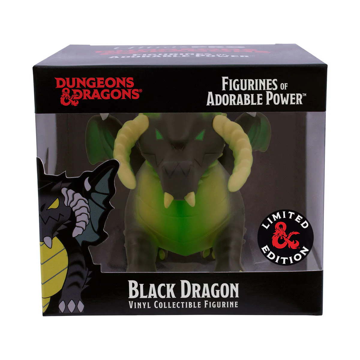 Figurines of Adorable Power: Dungeons & Dragons "Black Dragon" - Acid Charged Variant - Image 5