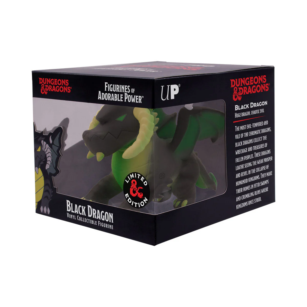 Figurines of Adorable Power: Dungeons & Dragons "Black Dragon" - Acid Charged Variant - Image 6