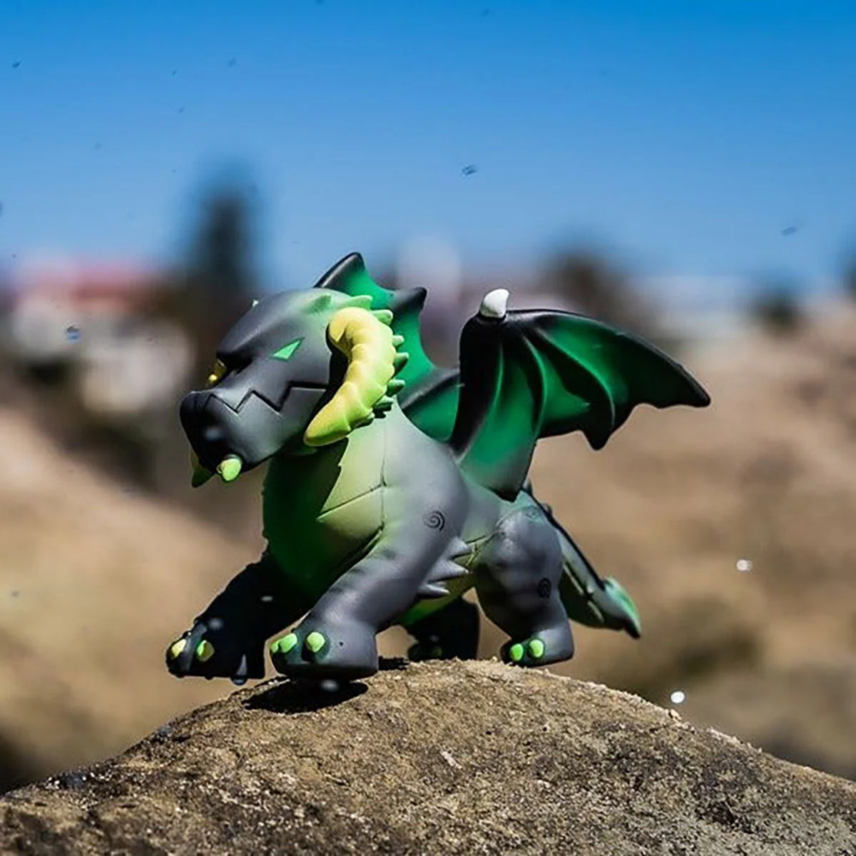 Figurines of Adorable Power: Dungeons & Dragons "Black Dragon" - Acid Charged Variant - Image 7