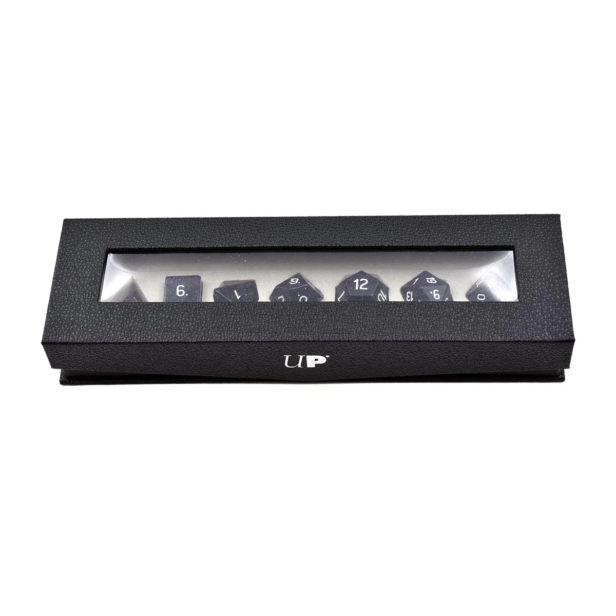 Gemstone Blue Sandstone RPG Dice Set (7ct) - Image 3