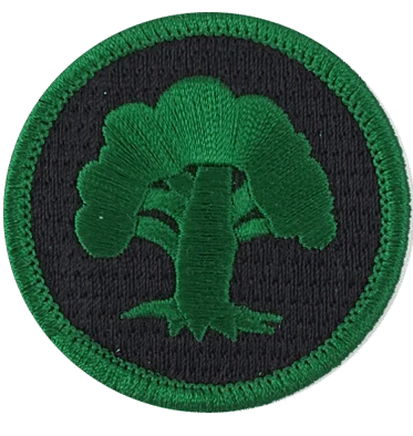 Green Mana Patch for Magic: The Gathering