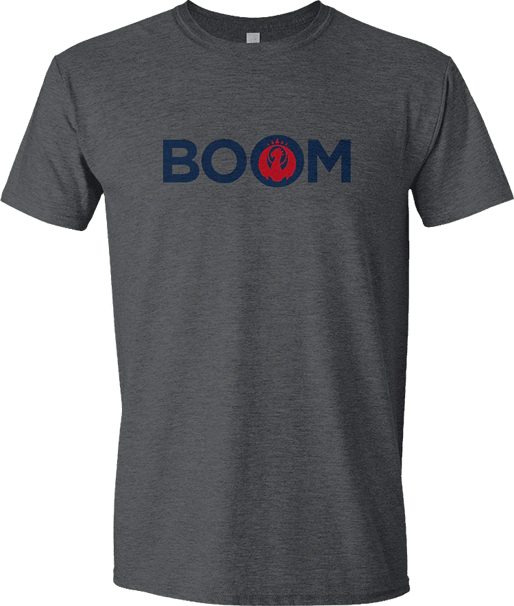 Guild Word Izzet BOOM Unisex T-shirt for Magic: The Gathering
