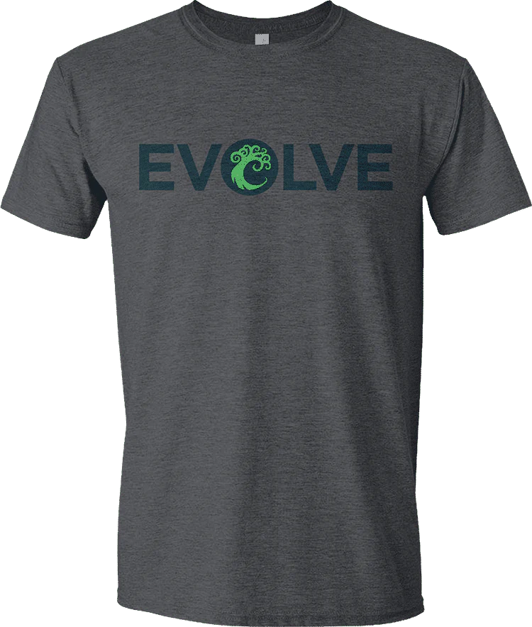 Guild Word Simic EVOLVE Unisex T-shirt for Magic: The Gathering