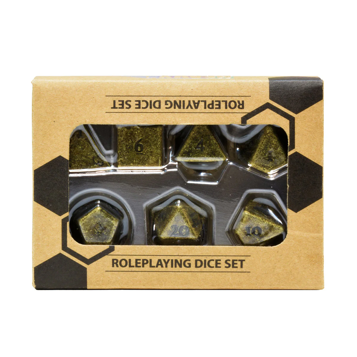 Heavy Metal Antique RPG Dice Set (7ct) - Image 2