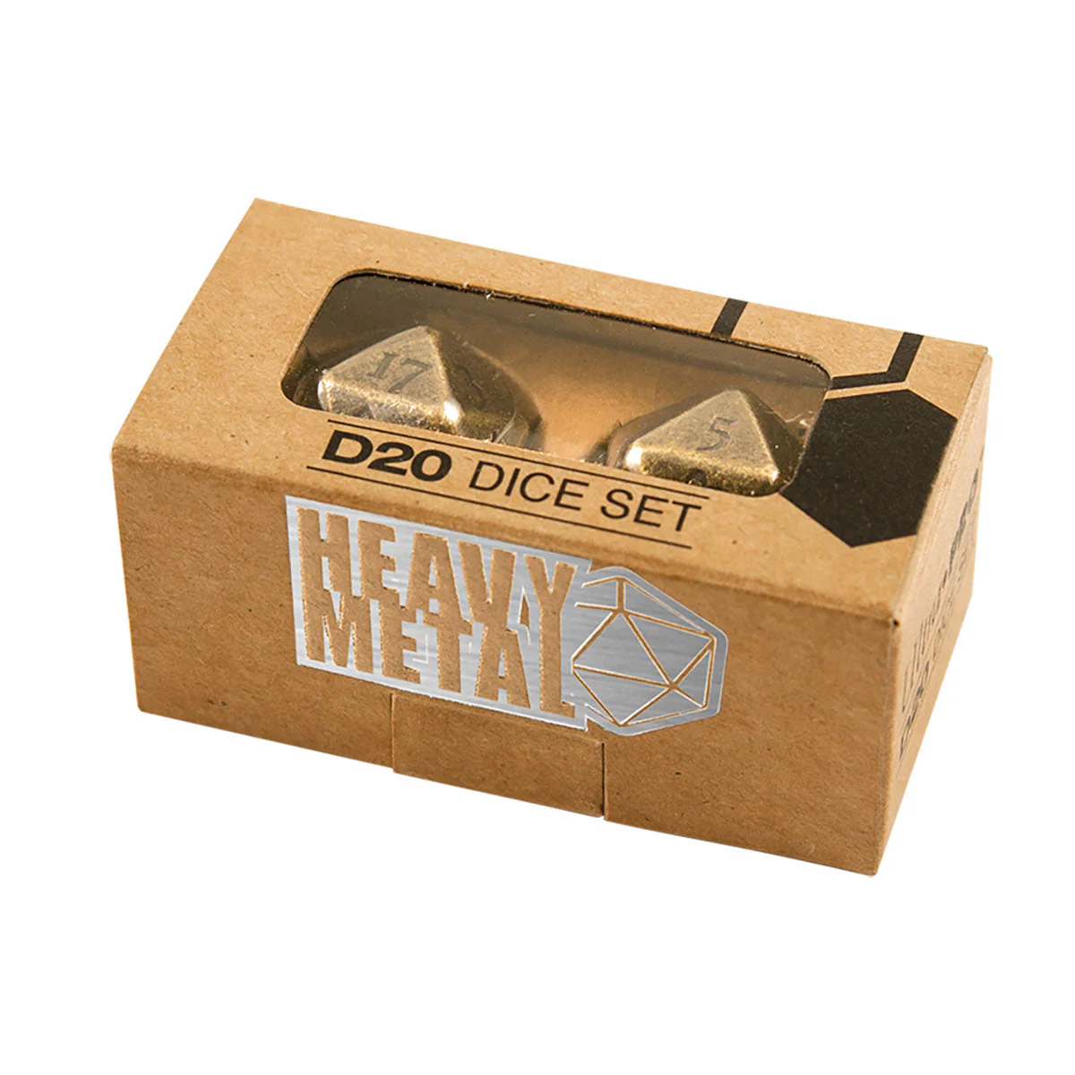 Heavy Metal D20 Dice Set (2ct) - Image 2