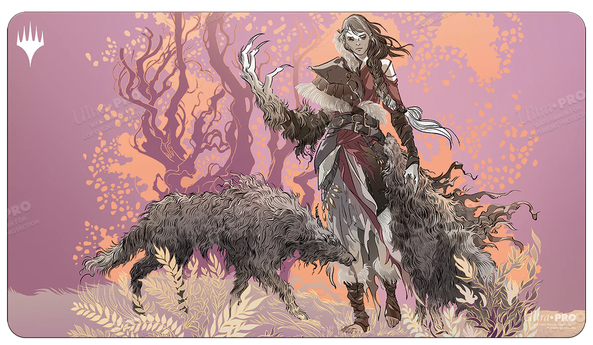 Innistrad: Midnight Hunt Arlinn the Pack Leader Double-Sided Standard Gaming Playmat for Magic: The Gathering