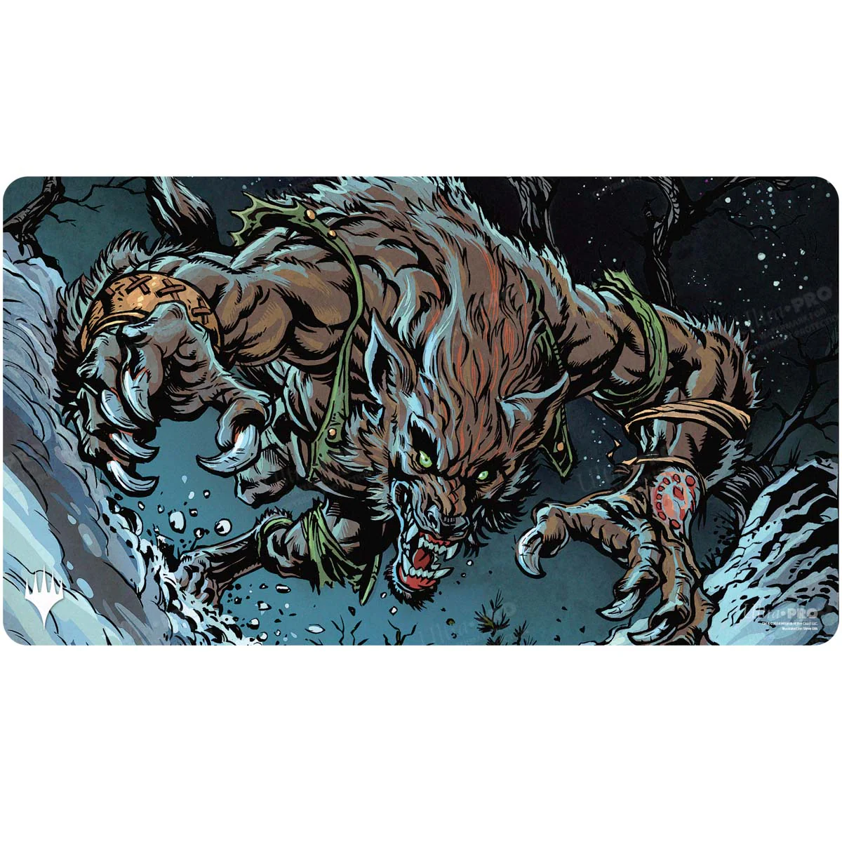 Innistrad Remastered Huntmaster of the Fells / Ravager of the Fells Double-Sided Playmat for Magic: The Gathering - Image 5